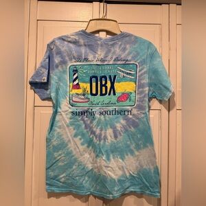 Simply southern OBX t shirt NWOT‎ size medium
